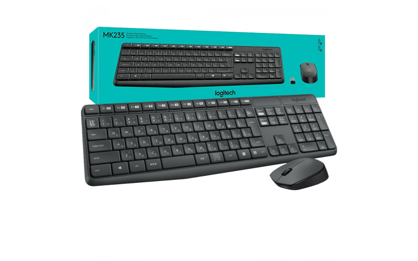 Combo Teclado y Mouse inalámbrico español Logitech MK235