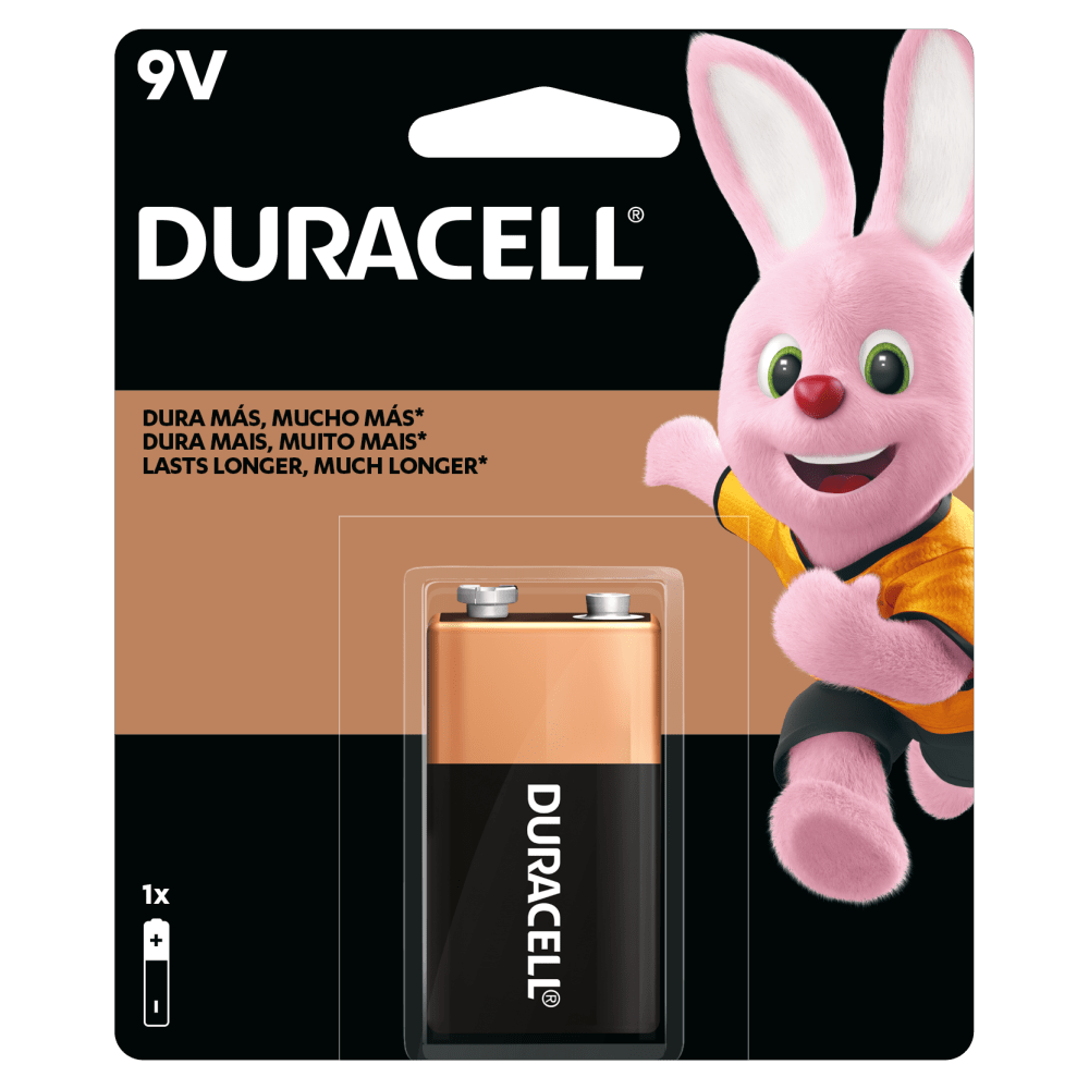 Pila alcalina  Duracell 9V