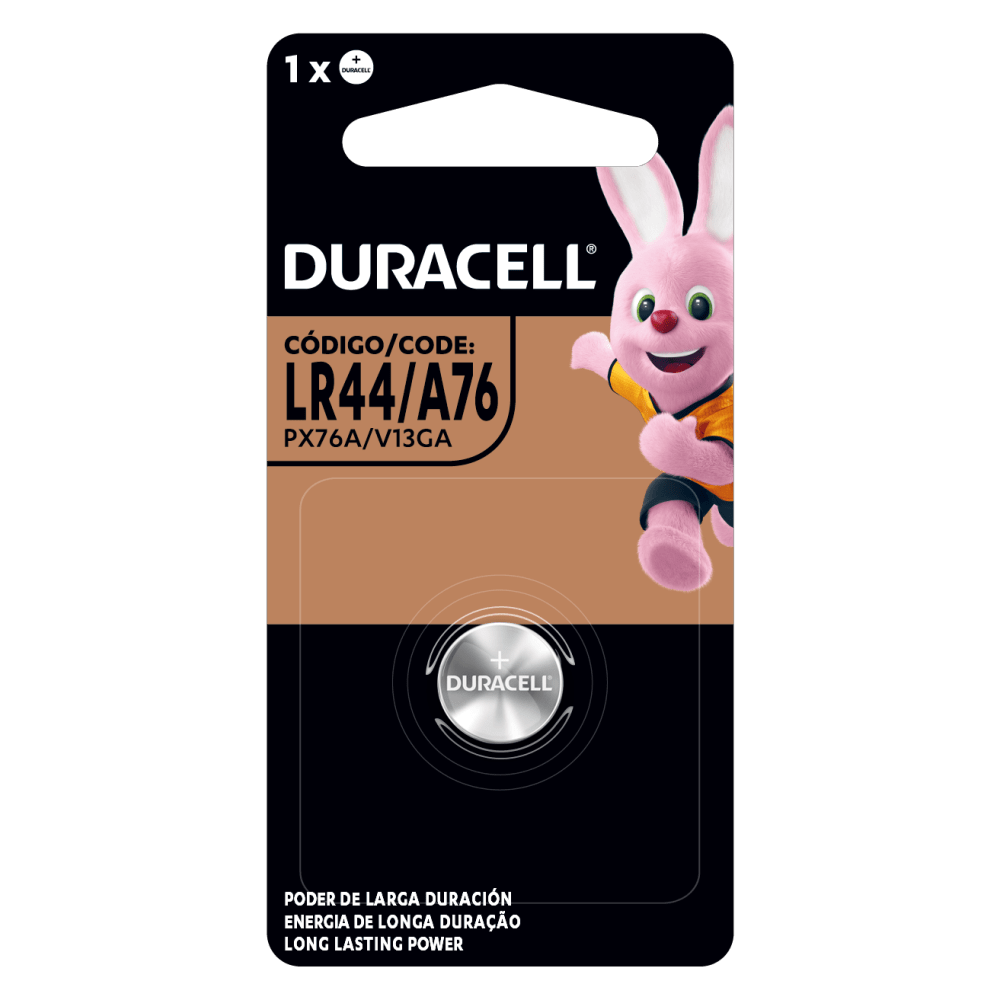 Pila de botón LR44 Duracell