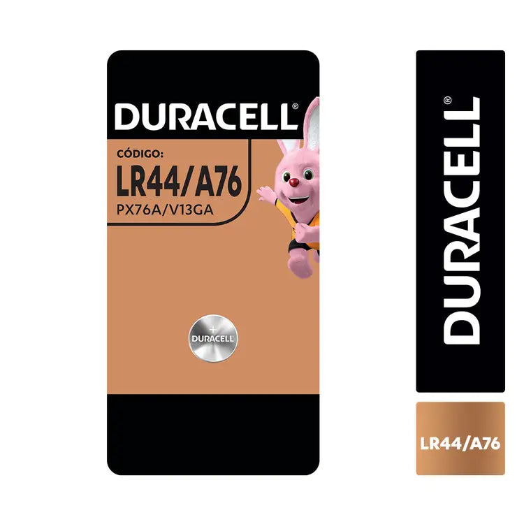 Pila de botón LR44 Duracell