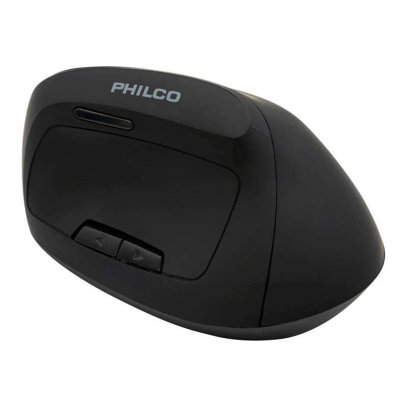 Mouse  Inalámbrico Vertical 6 botones 2.4 ghz Philco
