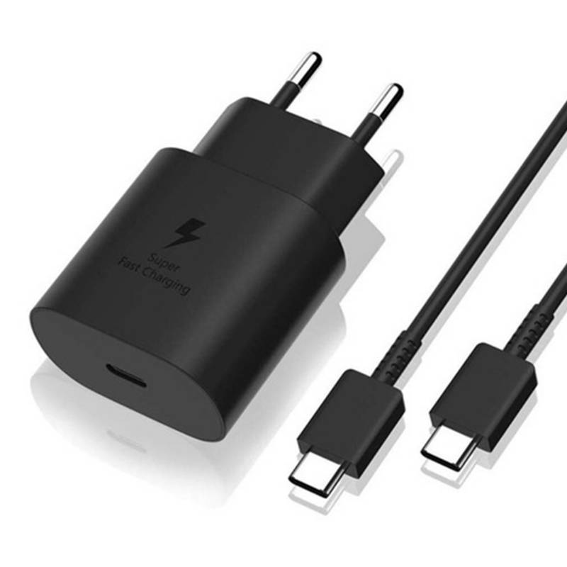 Cargador compatible Samsung certificado USB-C 25W