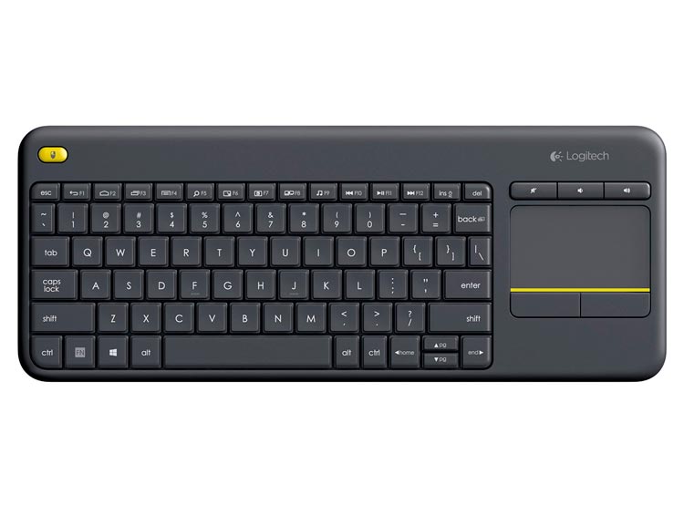 Teclado Logitech K400 Wireless Touch Plus