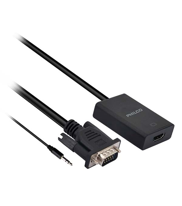 Adaptador Philco VGA+ AUDIO Y HDMI