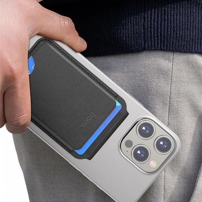 Tarjetero para celular magnético MagSafe Hoco GT3
