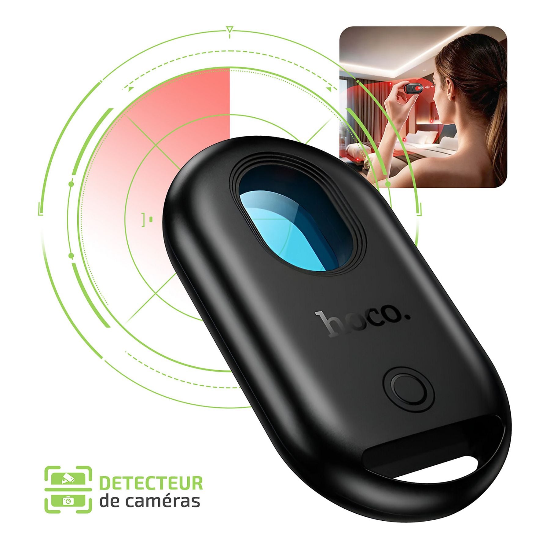 Mini rastreador detector de camara Hoco E95
