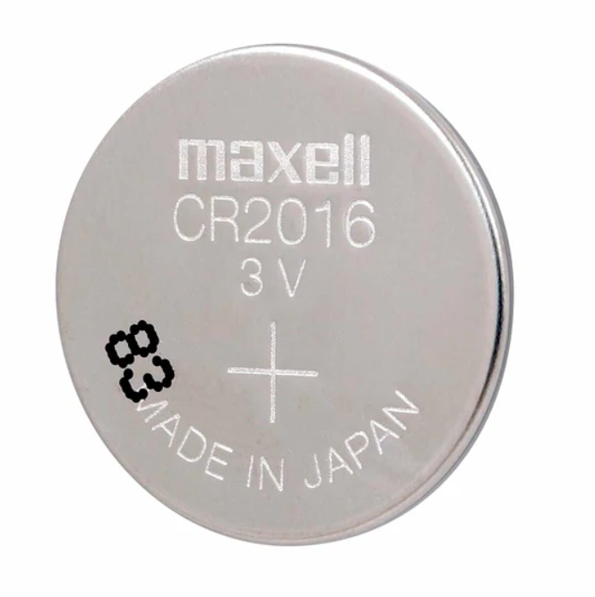 Pila litio tipo botón Maxell CR2016 3V