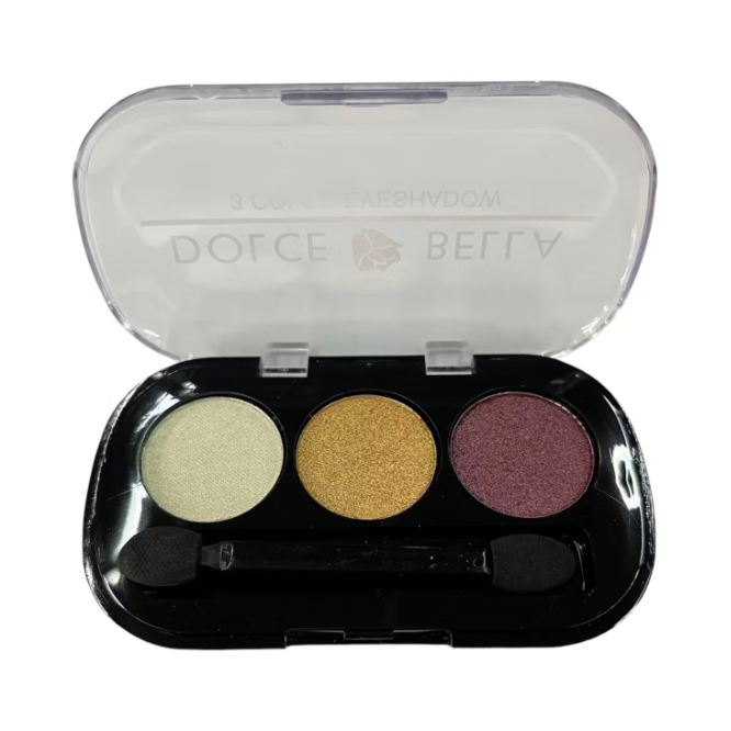 Paletas de sombra  Eyeshadow 3 color Dolce Bella