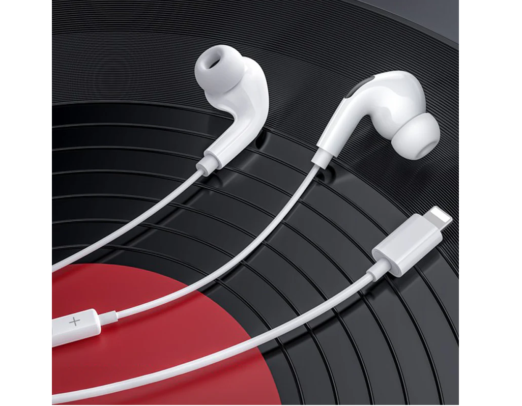 Audífono con cable Pro Lightning Hoco M11