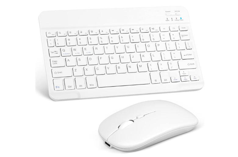 Kit de Teclado y mouse Bluetooth 10 pulgadas