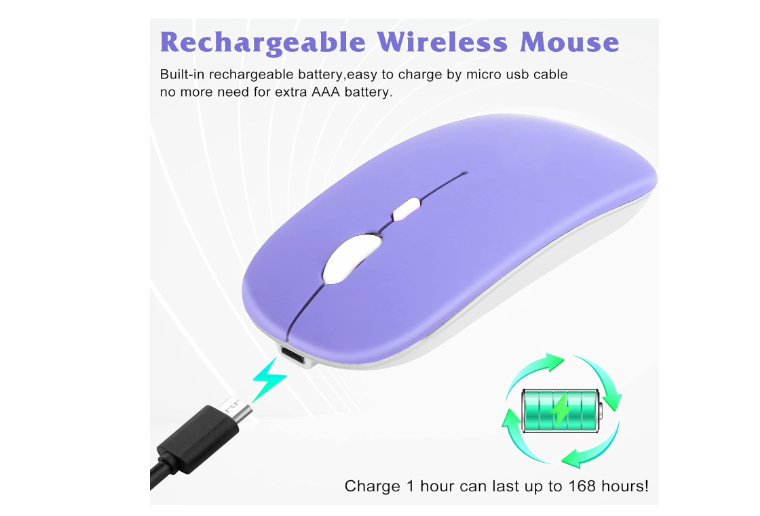 Kit de Teclado y mouse Bluetooth 10 pulgadas