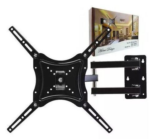 Soporte Tv Con Brazo Acero 180º 14 a 55 Pulgadas 50kg