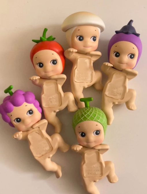 Mini figuras Sonny Angel Hippers serie frutas