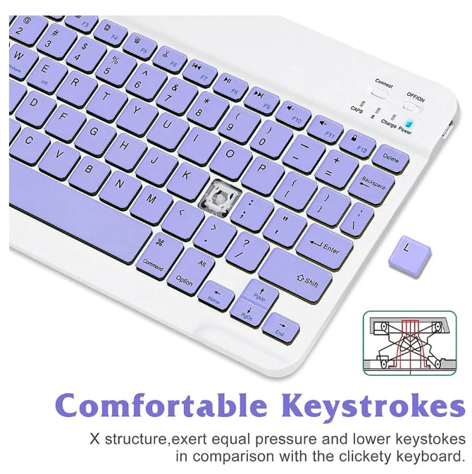 Teclado Bluetooth mini keyboard 10"