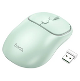 Mouse inalámbrico doble modo USB Y Bluetooth Hoco GM25 verde