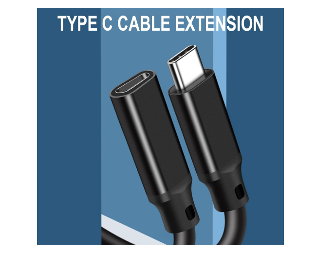 Cable de extension USB-C Macho-Hembra 1.8 mts ULINK