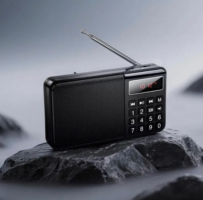 Radio portátil AM/FM, USB/TF/BT5.3 HOCO HI50