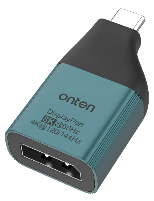 Adaptador USB-C a DisplayPort 8K@60Hz Onten OTN-UC103