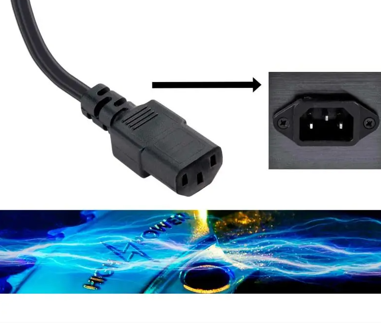 Cable de poder para PC 1,8mts Aoweixun 07932