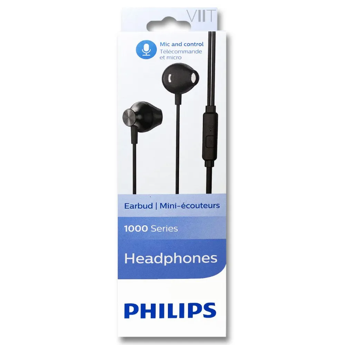 Audífono  manos libres Bass Sound Philips TAUE101