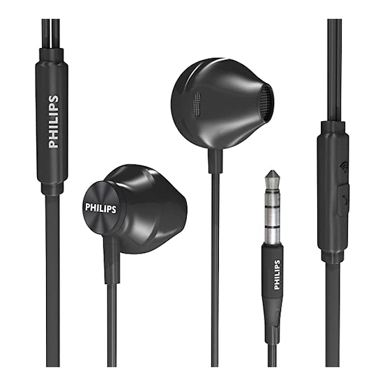 Audífono  manos libres Bass Sound Philips TAUE101