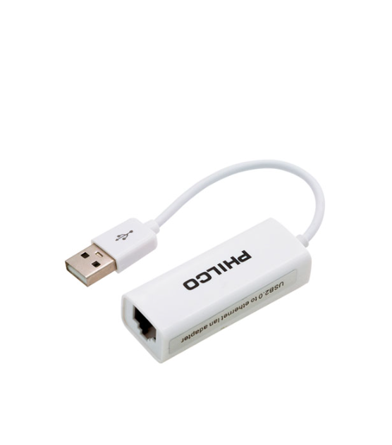 Adaptador  USB 2.0 A cable de Red Philco R0081