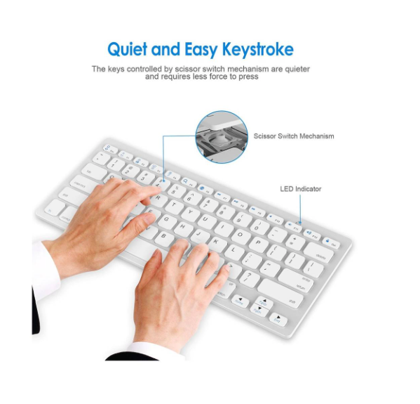 Mini Teclado Wireless BT 10" Philco  AP382