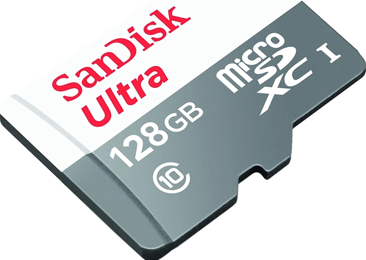Memoria Micro SD  Clase 10 128GB + Adaptador  SANDISK