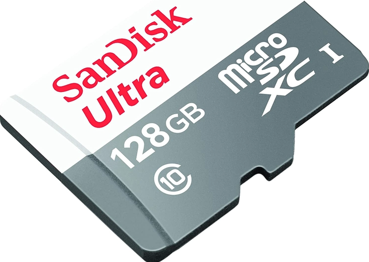 Memoria Micro SD SANDISK 128GB + Adaptador Clase 10