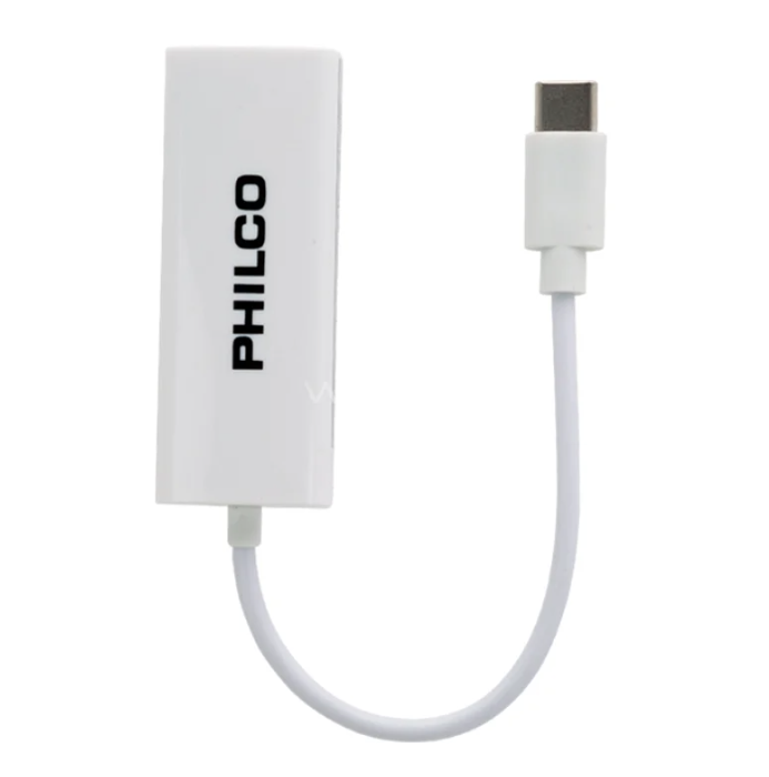 Adaptador Philco R0092 USB-C a Ethernet