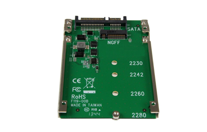 Adaptador conversor StarTech de SSD M.2 NGFF a Sata de 2,5
