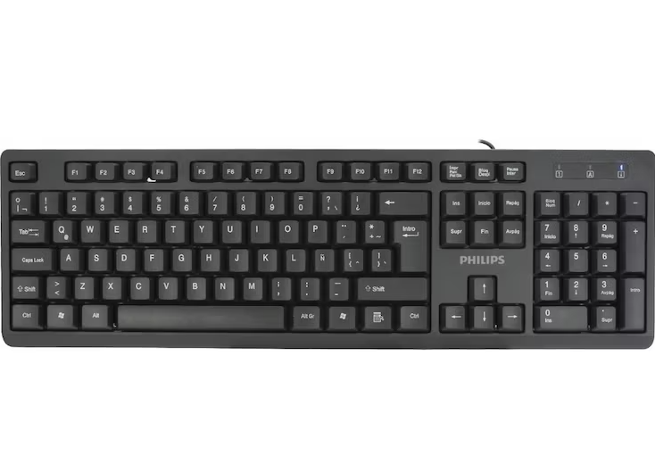 Teclado Alámbrico Philips SPK6234B