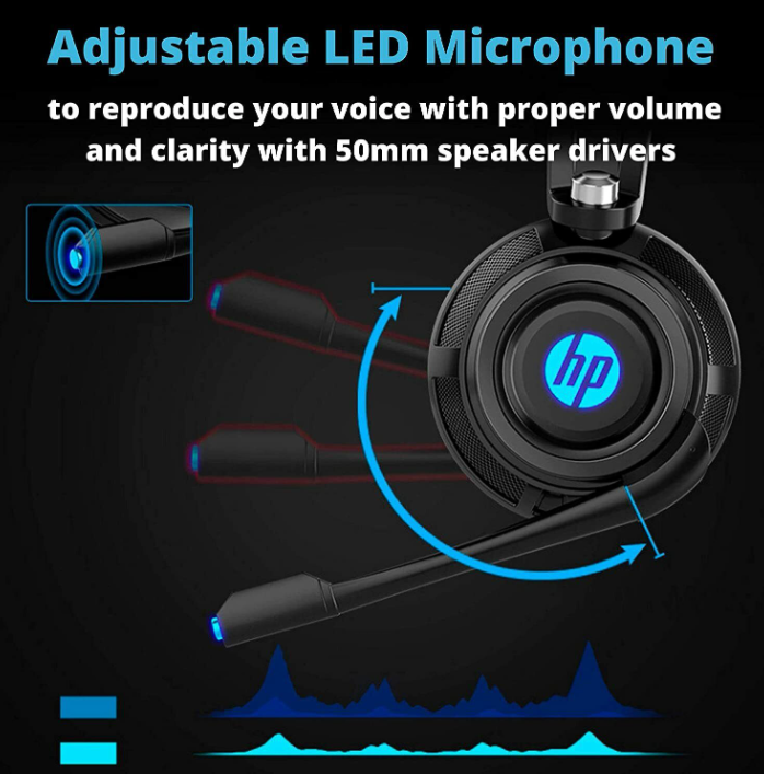 Audífono HP Gaming Headset H200