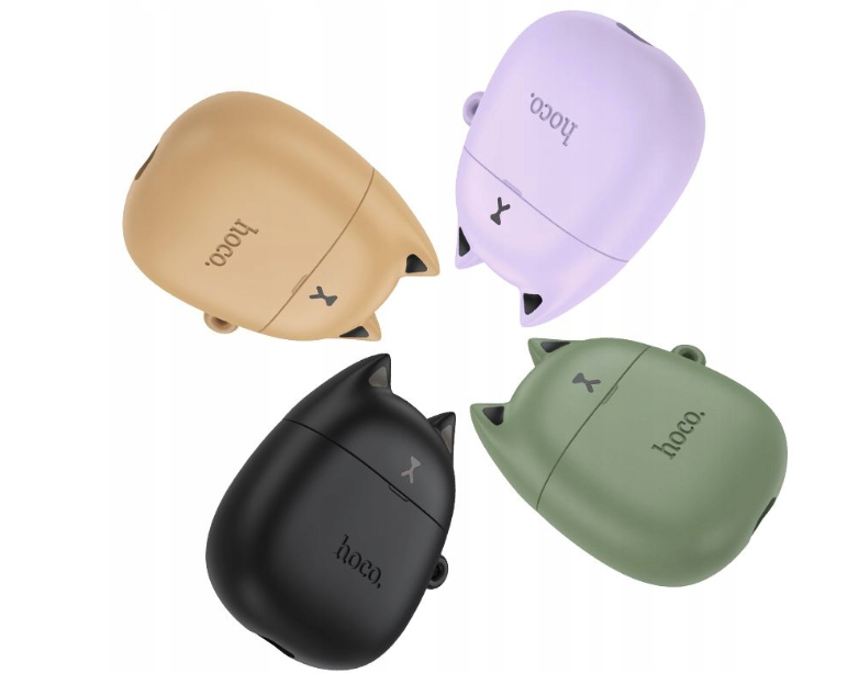 Audífono IN-EAR con funda de gato Hoco EW45