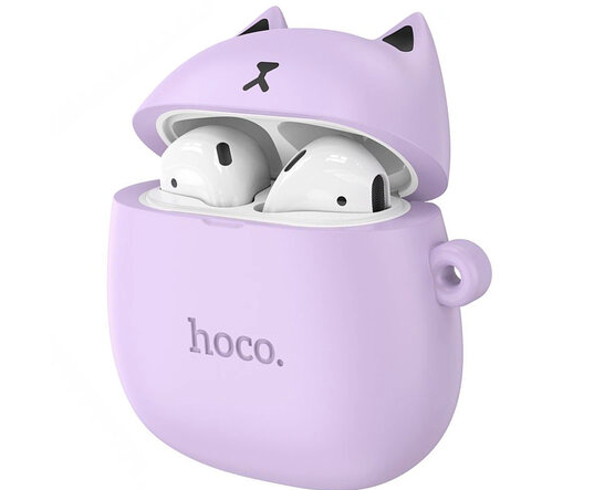Audífono Hoco EW45  IN-EAR con funda de gato