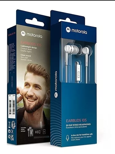Audífono Motorola Earbuds 105 manos libres