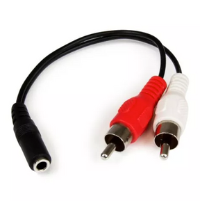 Cable de audio Kashima 3.5mm hembra a 2 RCA