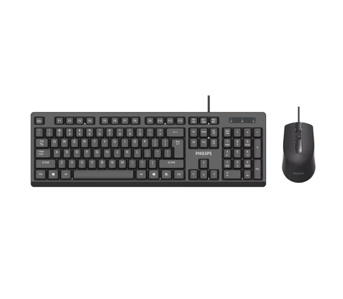 Kit Teclado y Mouse Alámbrico 1000 DPI Philips SPT6234