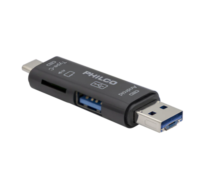 Lector micro Philco SD/USB 3 en 1 OTG  79144