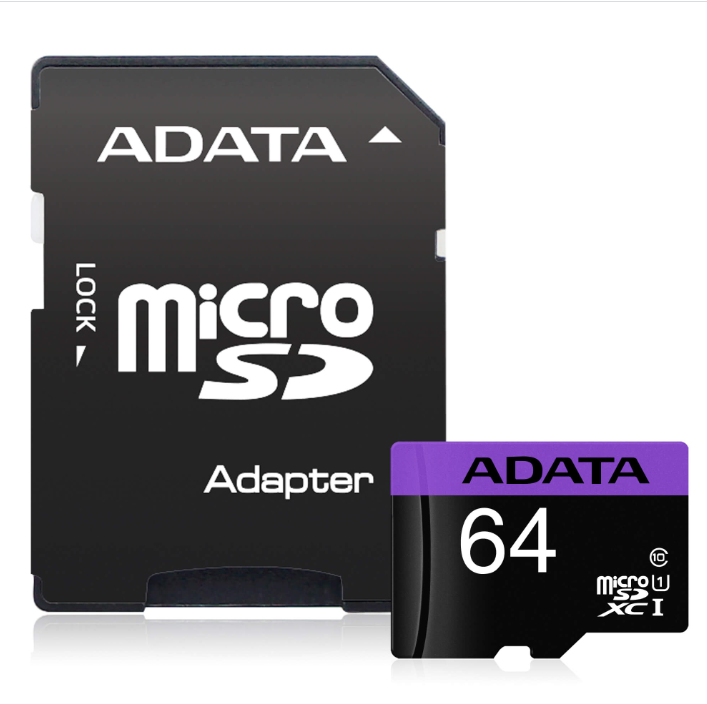 Tarjeta memoria ADATA  microSDHC 64GB  UHS-I clase 10