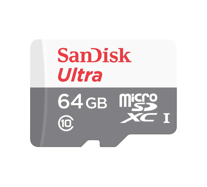 Tarjeta de Micro SD Sandisk 64gb 100 Mbs Clase 10