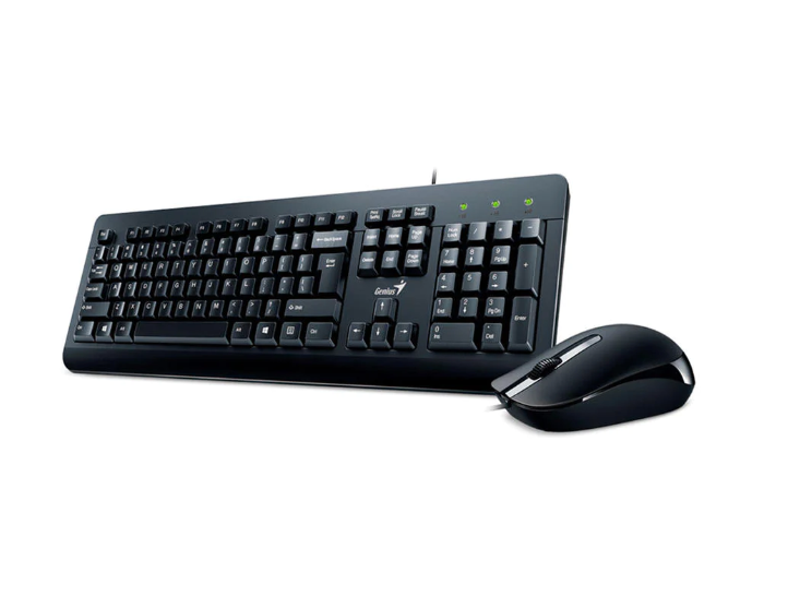 Kit de teclado + mouse alámbrico Genius KM-160