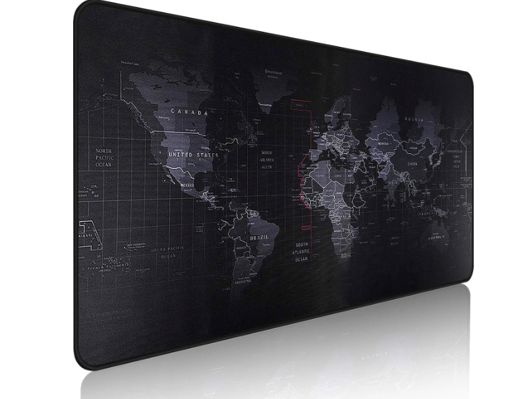 Mouse pad Dblue Mapa Mundo 900 x 400 x 2mm