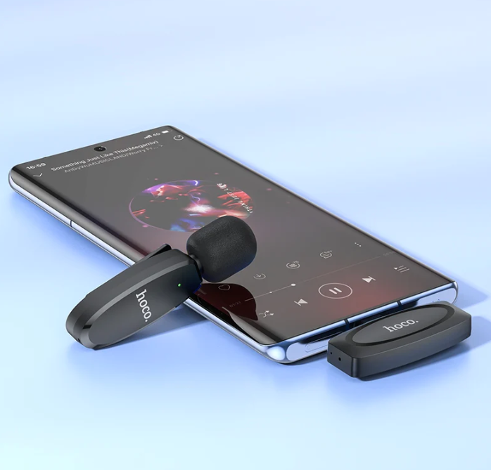 Micrófono  inalámbrico Lavalier USB-C Hoco L15