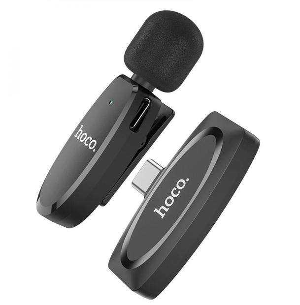 Micrófono  inalámbrico Lavalier USB-C Hoco L15