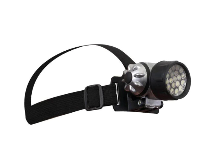 Linterna HEADLIGHT de cabeza minera de 19 LED Philco