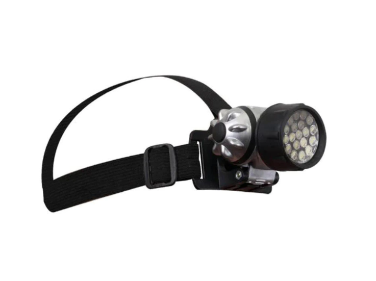 Linterna HEADLIGHT de cabeza minera de 19 LED