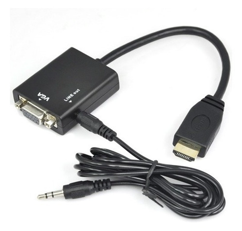 Conversor de Hdmi a Vga + Audio Portable Ulink UL-CV3500