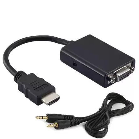 Conversor de Hdmi a Vga + Audio Portable Ulink UL-CV3500