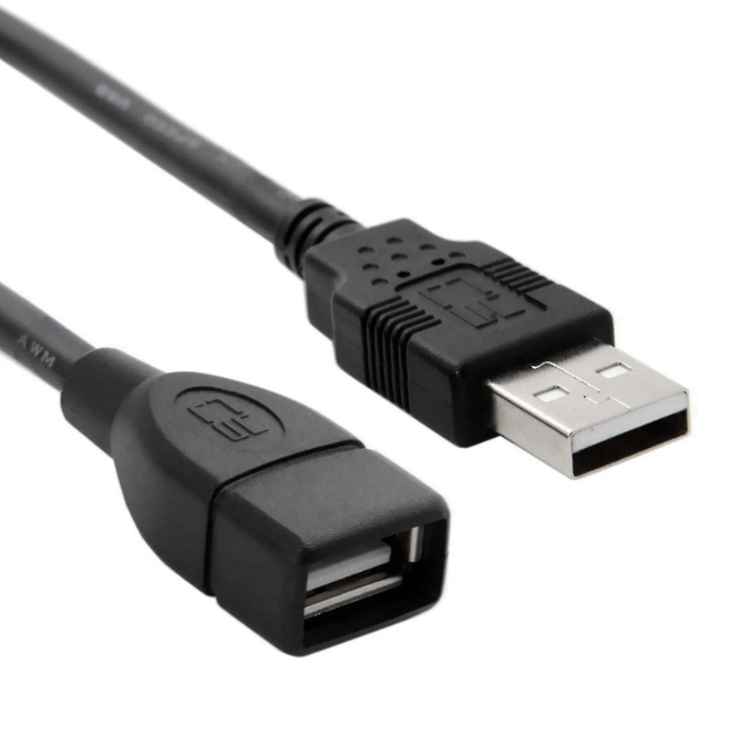 Cable ULINK extensión USB  2.0 a USB  1.8 mts